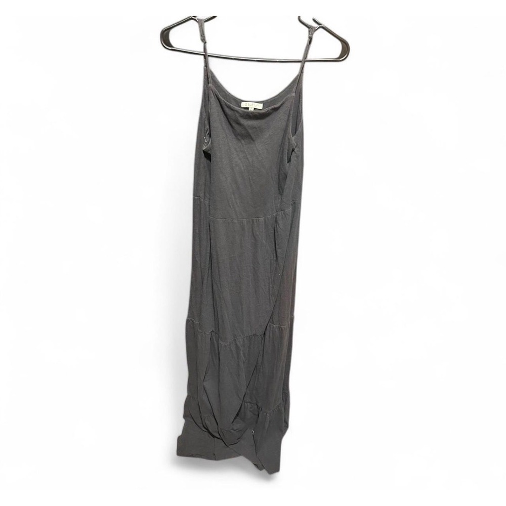 Z Supply Maxi Tank Dress - Charcoal Black - Small
